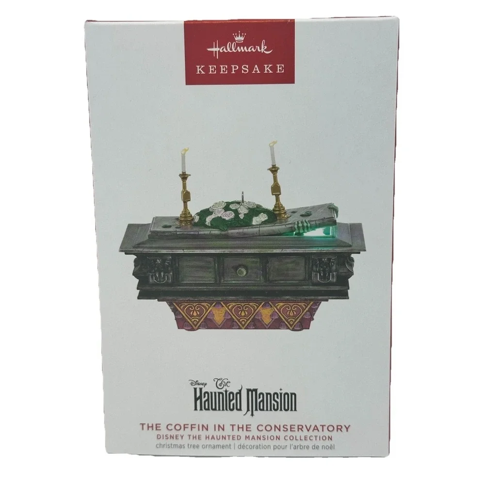 Hallmark Keepsake Disney Haunted Mansion The Coffin In The Conservatory